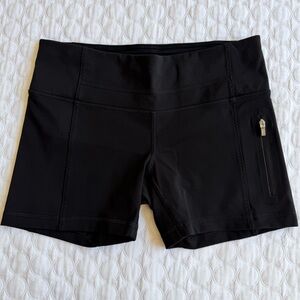 Lululemon Run: Fast Track Short Black Women’s (Size Unknown – See Measurements)